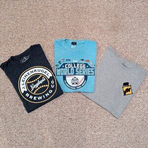 Lot of (3) Baseball Themed Athletic/T-Shirts, Men's XXL